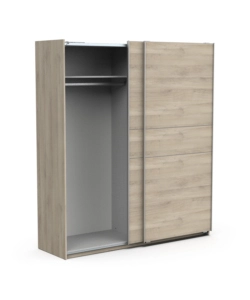 ARMADIO "GHOST" QUERCIA CON ANTE SCORREVOLI, 178X59X203 CM